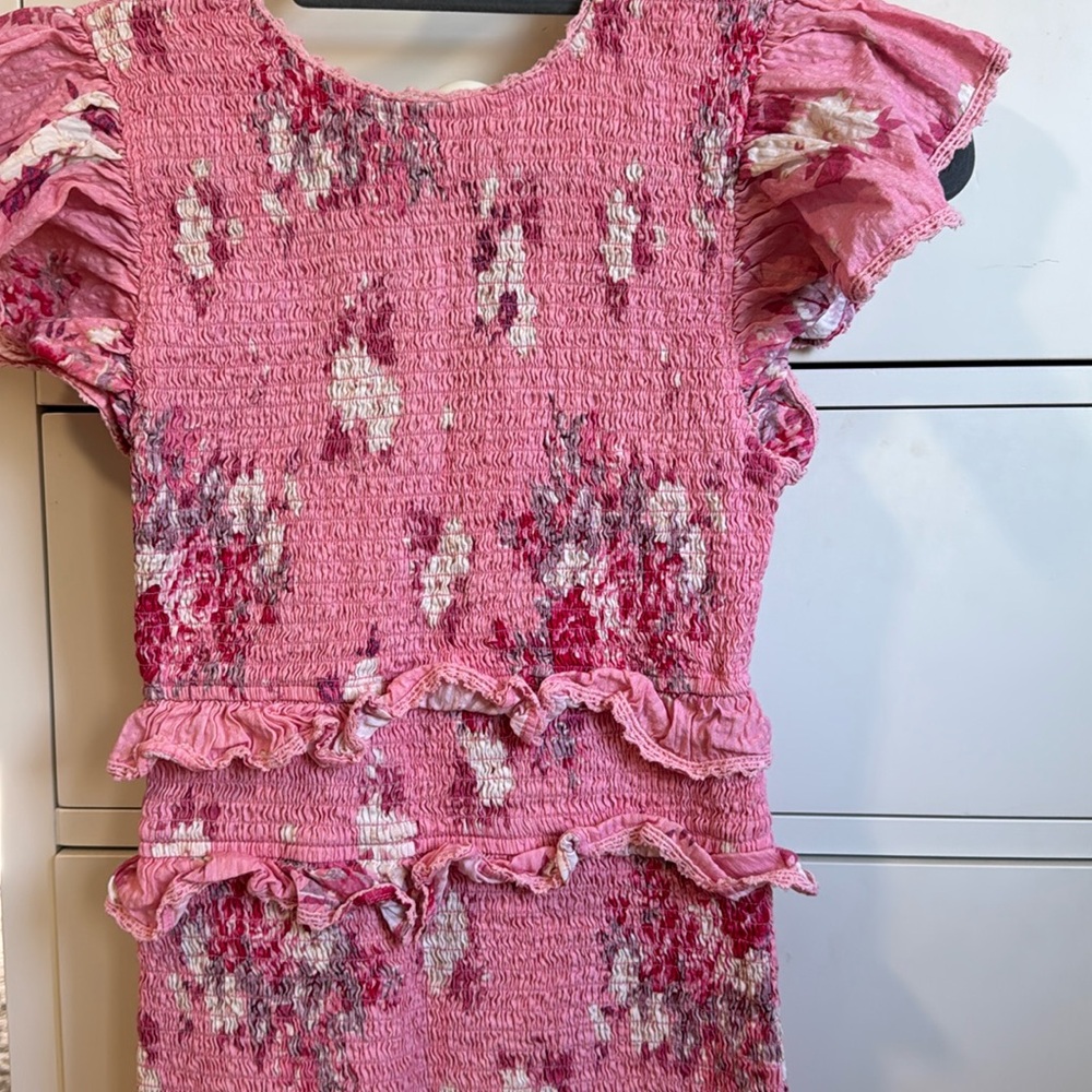 Loveshackfancy - Sonora Dress in Raspberry - Picture 15 of 16